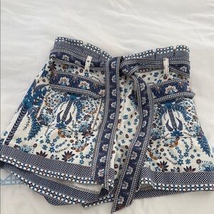 Farm Rio Off White Encanto Tropical Shorts